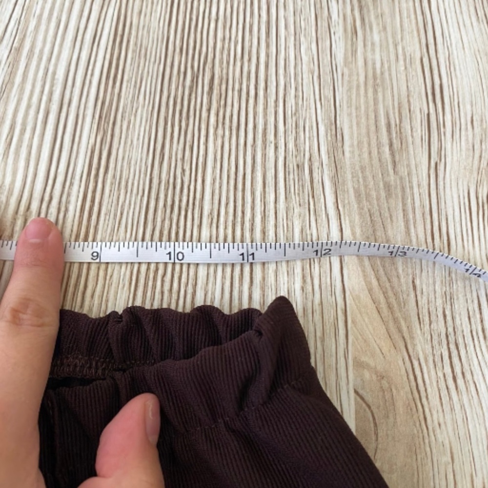 Women’s high rise brown straight leg pants size small - Picture 4 of 5